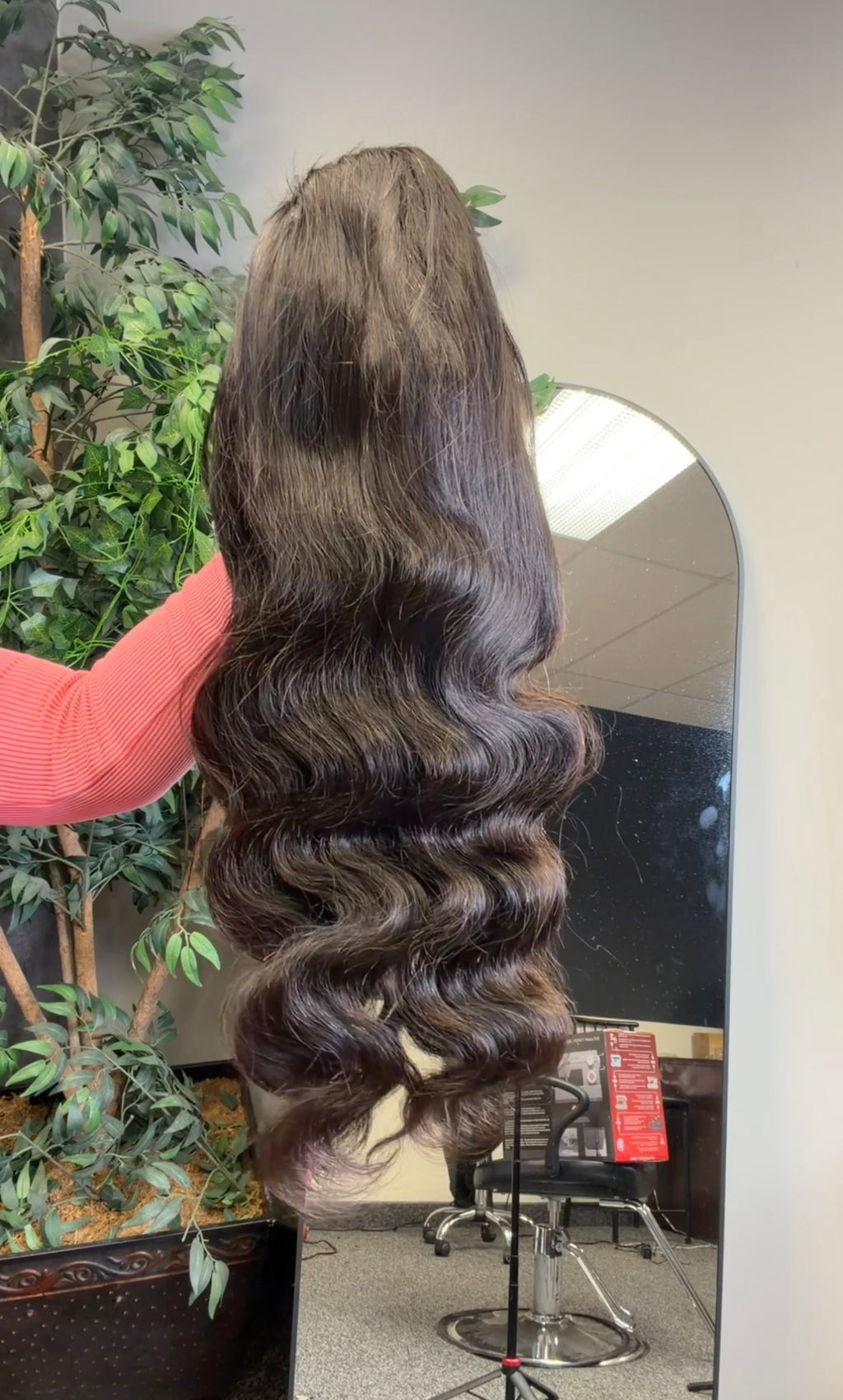 Black Body Wave Frontal Wig