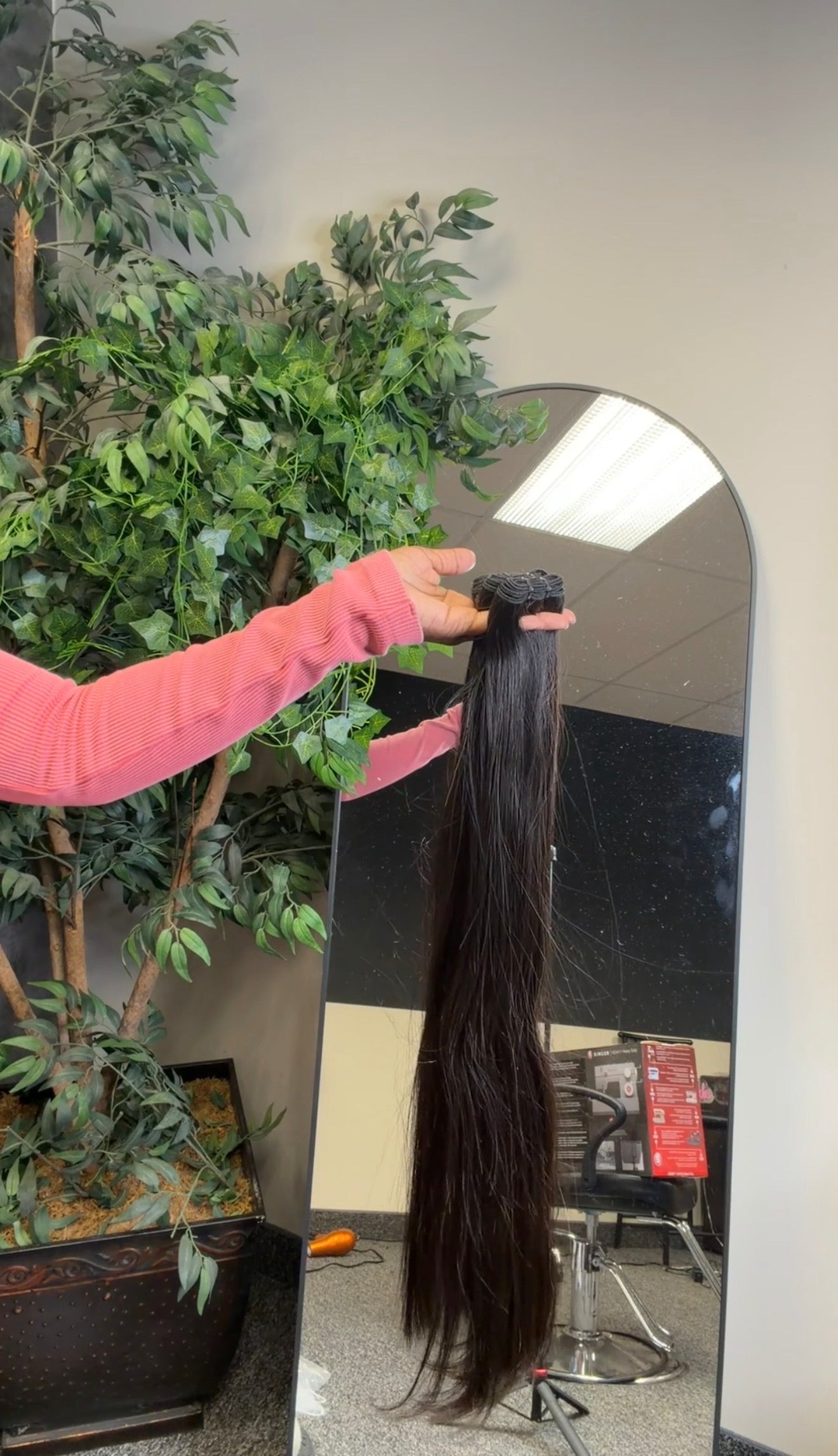 Paquete de cabello virgen liso