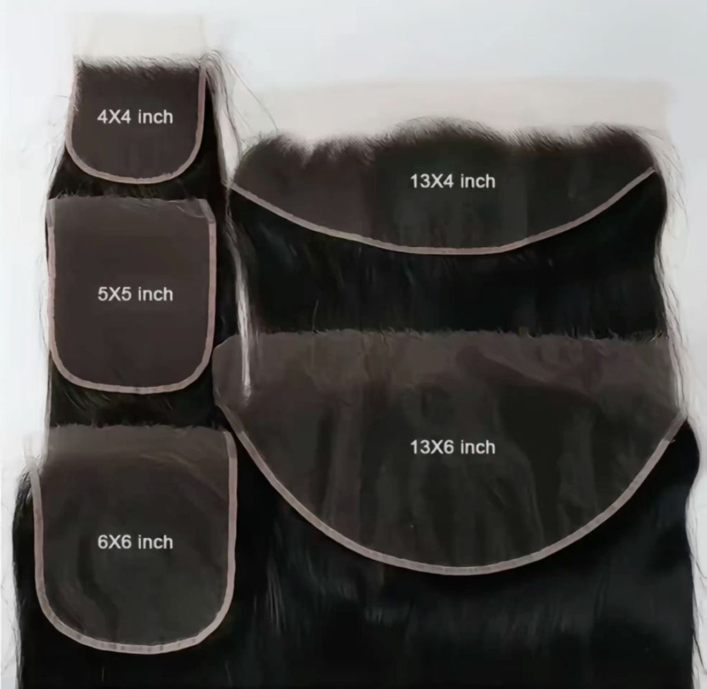 Black Straight Frontal Wig