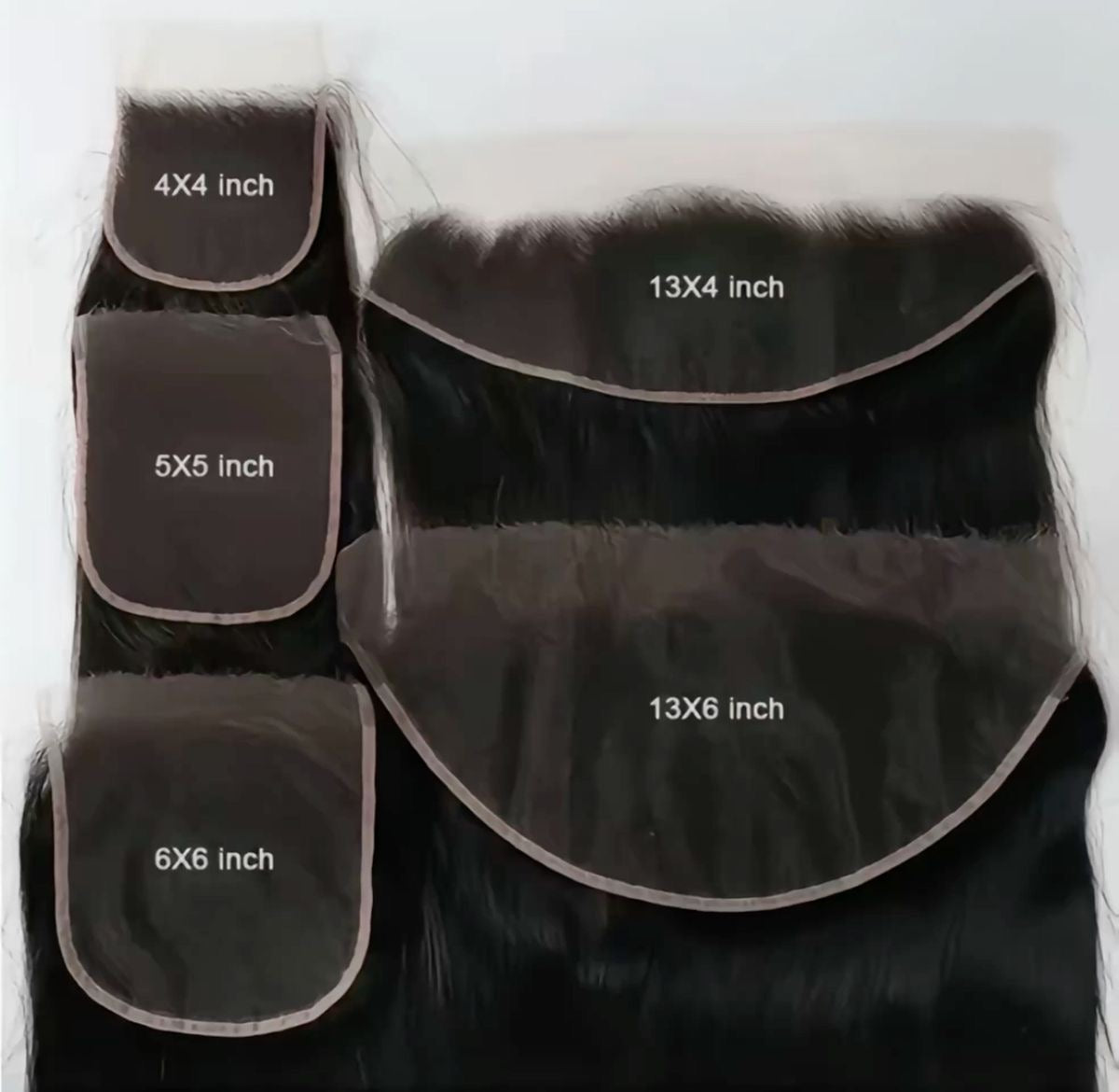 Black Straight Frontal Wig