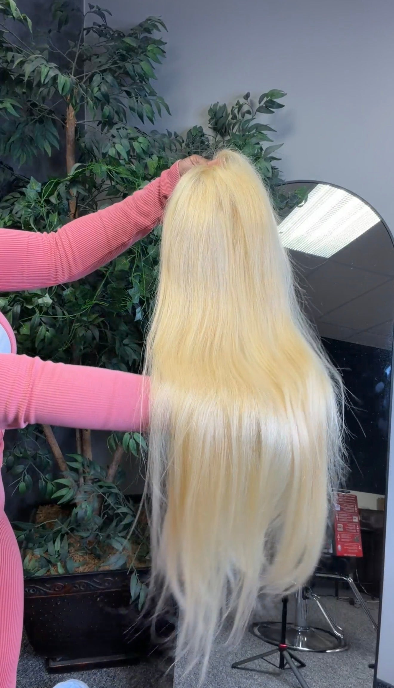 Blonde (613) Straight Frontal Wig