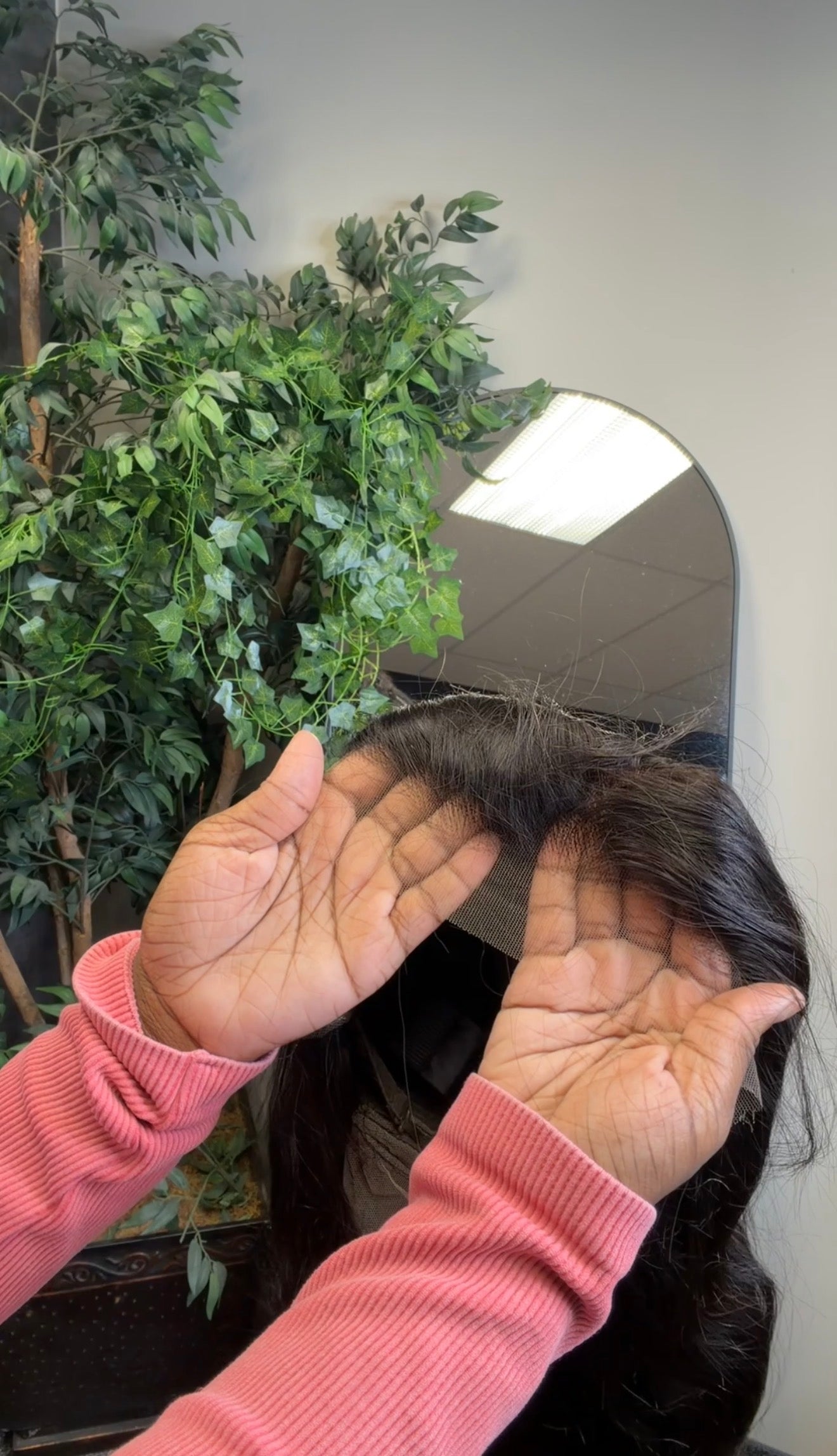 Black Body Wave Frontal Wig