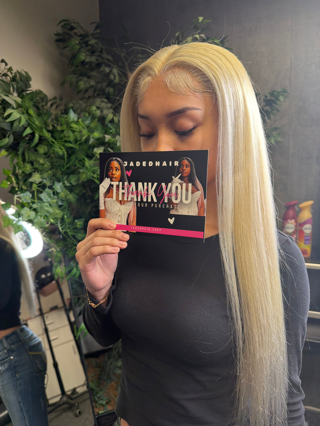 Blonde (613) Straight Frontal Wig