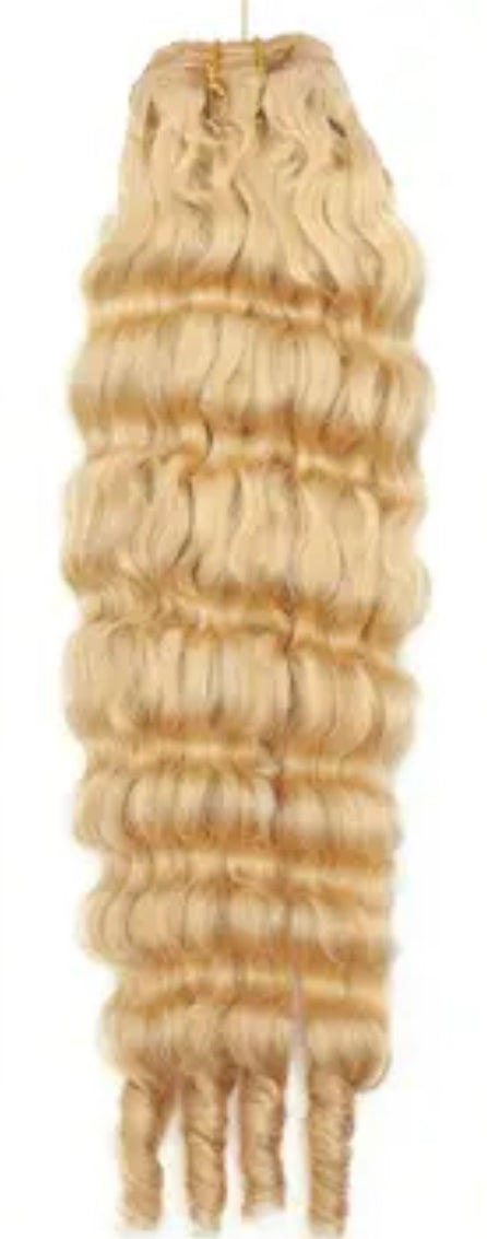 Paquete de cabello rizado virgen birmano