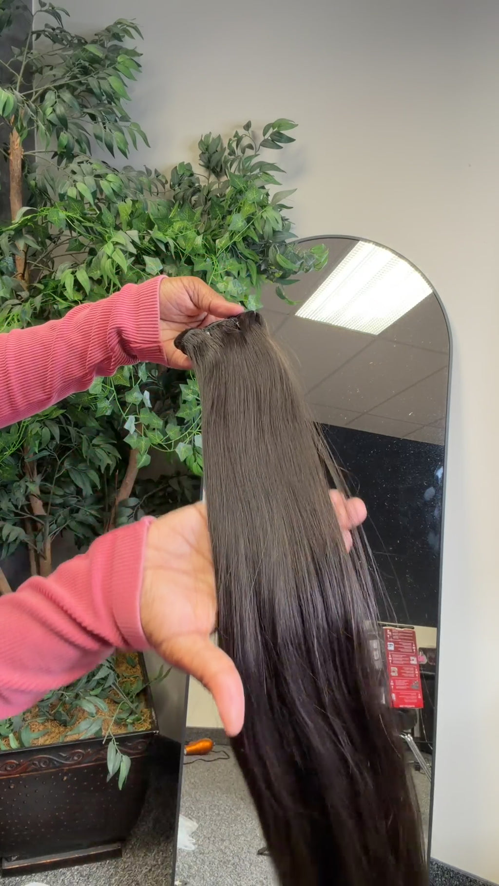 Paquete de cabello virgen liso